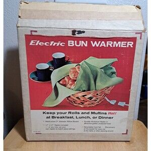 OPEN BOX SEALED Electro Server Co Boston Electric Bun Warmer MA Model ES33